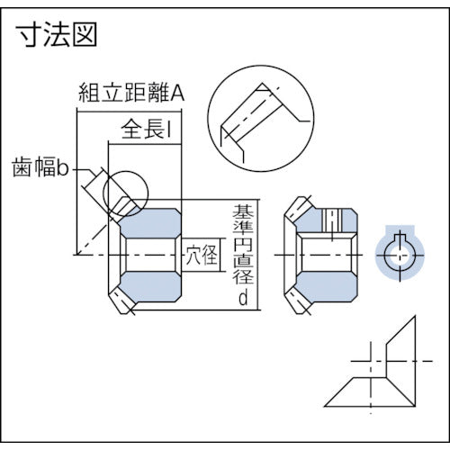 ＫＧ　ストレートベベルギヤ　Ｂ１Ｓ４０＊１０　モジュール１．０　圧力角２０度　歯数４０　B1S40*10　1 個