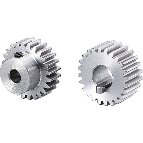 KG S45C spur gear S1S20A-0808 Module 1.0 Pressure angle 20 degrees (straight teeth) Number of teeth 20 Shape A1 S1S20A-0808 1 pc