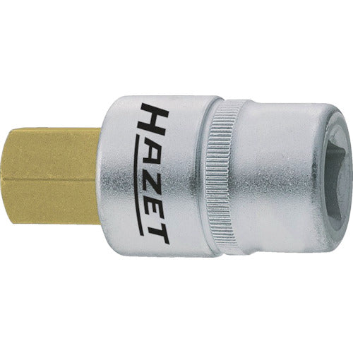 ＨＡＺＥＴ　ヘキサゴンソケット（差込角１２．７ｍｍ）　対辺寸法１０ｍｍ　986-10　1 個