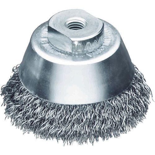 ＬＥＳＳＭＡＮＮ　工業用カップブラシ　Φ７５　鋼線　線径０．３　423164　1 個