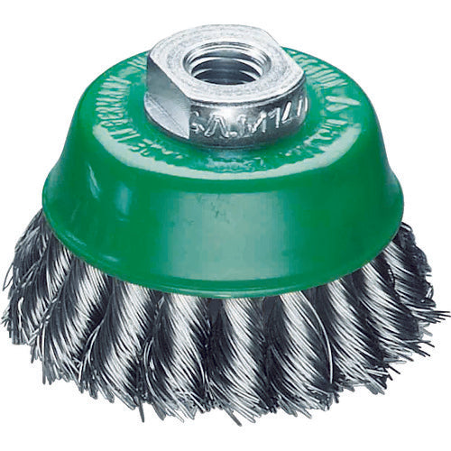 LESSMANN 산업용 컵 브러쉬 Φ65 스테인레스 선 직경 0.35 482 714 1 개