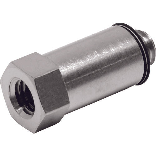 PISCO 튜브 피팅 연장 조인트 부시 수나사 M5×0.8 암나사 M5×0.8 PFM5-M5 1개