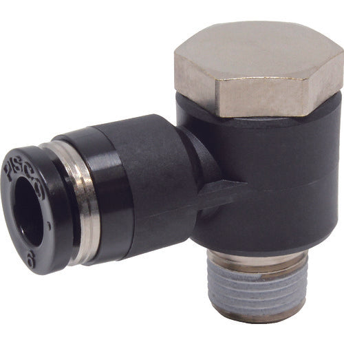 PISCO 튜브 피팅 유니버설 엘보 튜브 6 나사 01 PH6-01 1 개