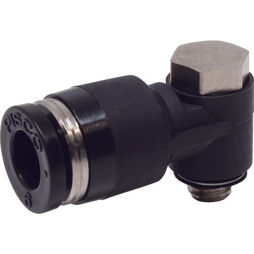 PISCO 튜브 피팅 유니버설 엘보 튜브 6 나사 M5 PH6-M5 1 개