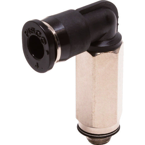 PISCO Tube Fitting Mini Long Elbow Tube 4 Connection Size M5 x 0.8 PLL4-M5M 1 pc