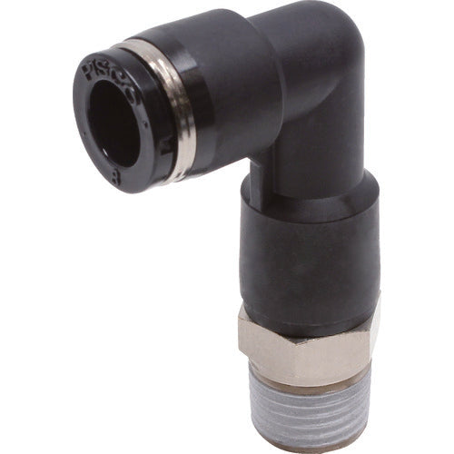 PISCO Tube Fitting Long Elbow Tube 8 Connection Size R1/4 PLL8-02 1 pc