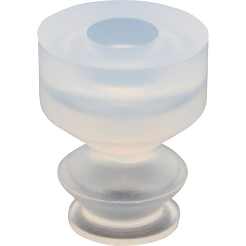 PISCO Vacuum Pad Soft Bellows Type Pad Rubber Silicone Rubber VP10LBS 1 pc