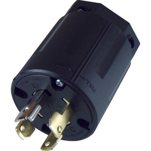 아메리칸 전기 걸이 형 나일론 플러그 접지 3P30A250V 4322N 1 개