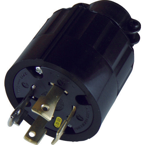 아메리칸 전기 걸이 형 고무 플러그 접지 3P30A250V 4322R-L15 1 개