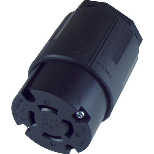 American Electric Hook-type nylon connector body grounded 3P 30A 250V 4324N 1 piece