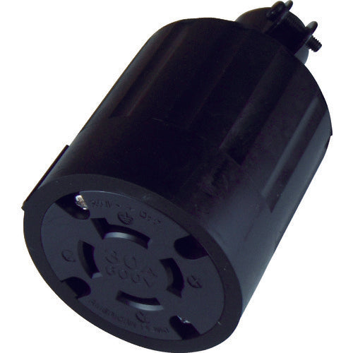 American Electric Hook-type rubber connector body grounded 3P 30A 600V 4364R 1 pc