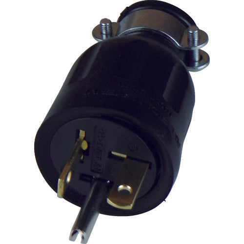 아메리칸전기 평날형 고무 플러그 접지 2P20A125V 7212GR 1개