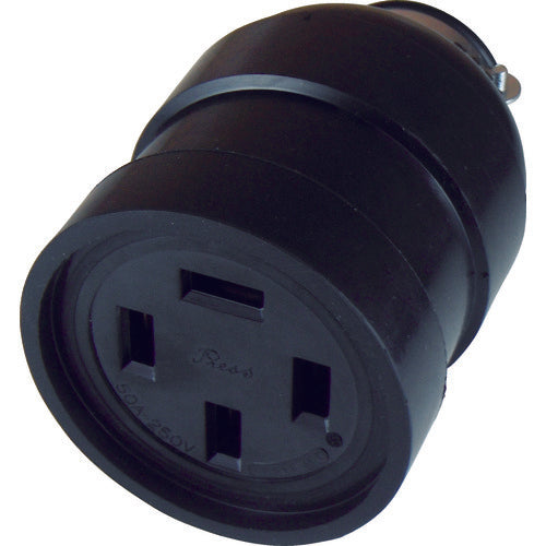 아메리칸 전기 평 날형 고무 커넥터 바디 접지 3P50A250V R544 1개