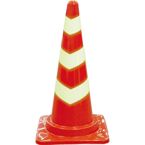 TRUSCO Microcone Width 380mm x Height 700mm Red TCC-CK 1 piece