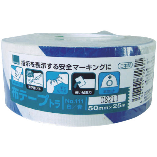 オカモト　布テープトラ　５０ｍｍ×２５ｍ　111T-WB-50　1 巻