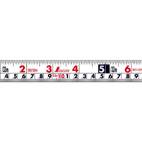 シンワ　コンベックス　タフギアＳＤ　幅２５ｍｍ　長さ５．５ｍ　尺相当目盛　80875　1 個