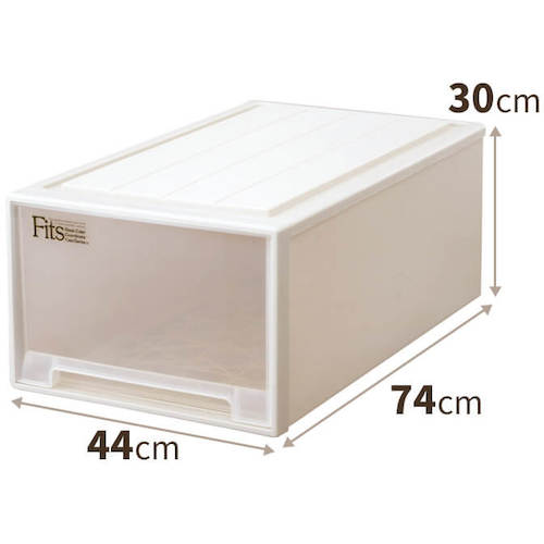 TENMA Fits Case (Deep L) Cappuccino 440 x 740 x 300 110000692 1 pc