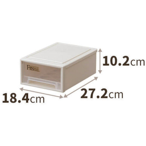 ＴＥＮＭＡ　フィッツケース（プチ）　カプチーノ　１８４×２７２×１０２　811001036　1 個