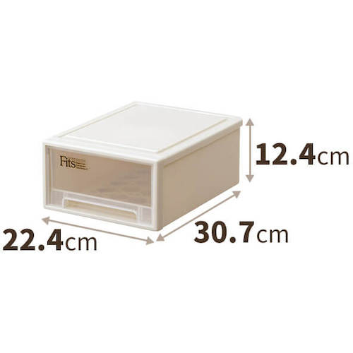 ＴＥＮＭＡ　フィッツケース（スモール）　カプチーノ　２２４×３０７×１２４　811001035　1 個