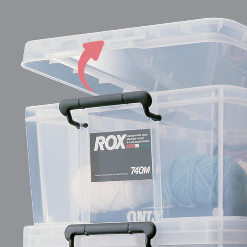 TENMA Lid-type Storage Case Rocks 530L Clear 390 x 530 x 320 110001169 1 pc