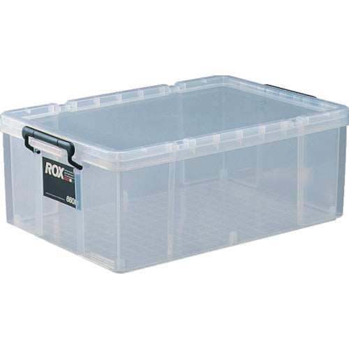ＴＥＮＭＡ　フタ式収納ケース　ロックス　６６０Ｍ　クリア　４４０×６６０×２４３　110001179　1 個