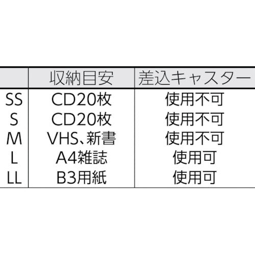 ＴＥＮＭＡ　ワーク・イン（Ｌ）　クリア　４３２×２９３×２５６　110001050　1 個