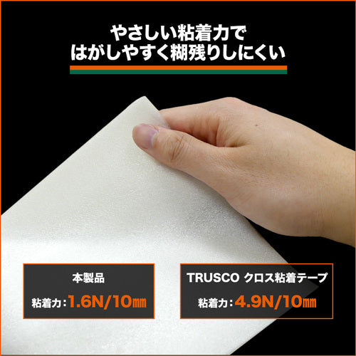 TRUSCO 양생용 발포 테이프 100mm×8m 화이트 TPF-1008 1권