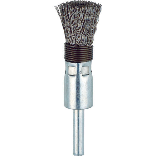 TRUSCO cylindrical brush Φ15 x shaft 6 SUS 0.3 spring included TEBS-15SUS 1 piece