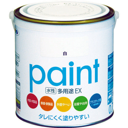 Asahipen Water-based Multi-Purpose EX 0.7L White 459312 1 can
