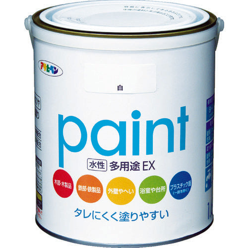 Asahipen Water-based Multi-Purpose EX 1.6L White 459619 1 can