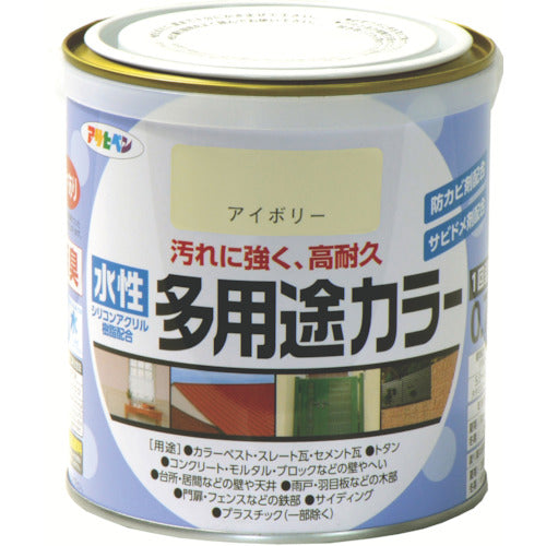 Asahipen Water-Based Multi-Purpose Color 0.7L Ivory 460752 1 Can