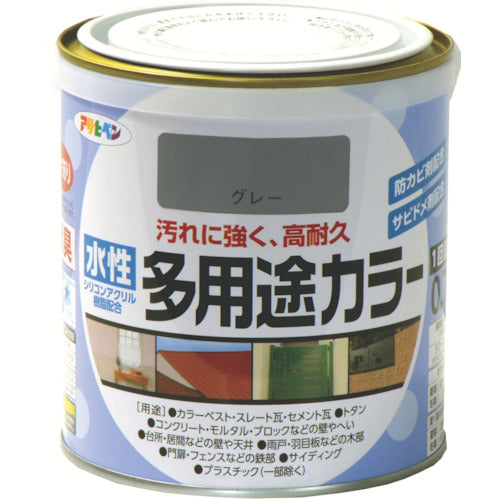 Asahipen Water-Based Multi-Purpose Color 0.7L Gray 460905 1 Can