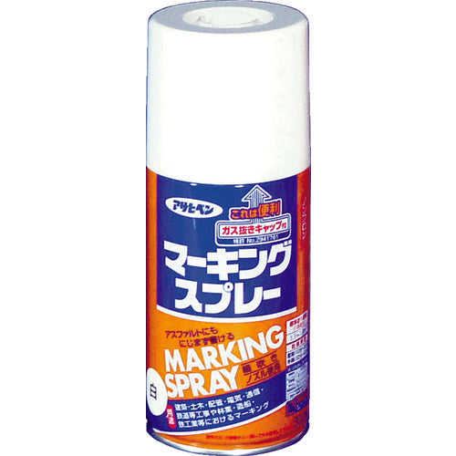 Asahipen Marking Spray 300ml White 559012 1 bottle