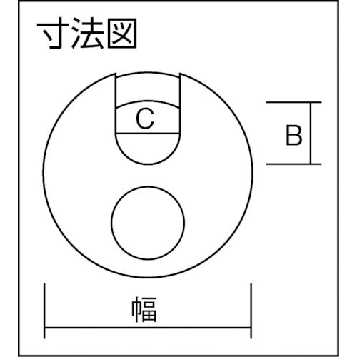 ＡＢＵＳ　ディスカス　２４ＩＢ−６０　ステンレス吊　24IB-60　1 個