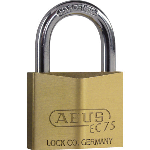 ＡＢＵＳ　真鍮南京錠　ＥＣ７５−５０　ディンプルシリンダー　バラ番　EC75-50-KD　1 個