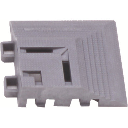 Mizushima Cross Line Mat Ace Corner Gray 420-0370 1 pc