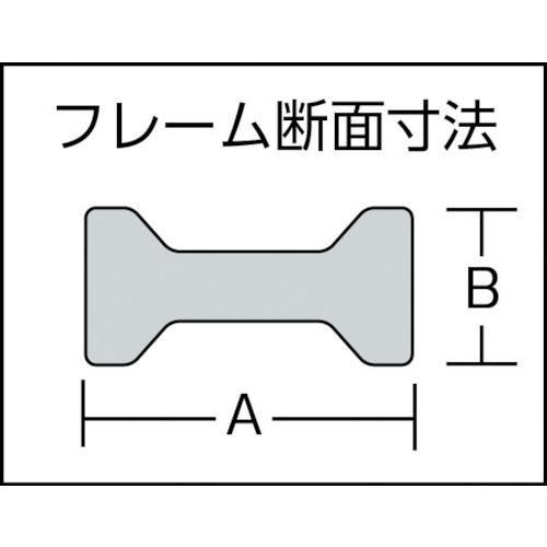 ＴＲＵＳＣＯ　エホマクランプ　（標準型）　最大口開１０００ｍｍＸ深さ１７５ｍｍ　G-100CS　1 丁