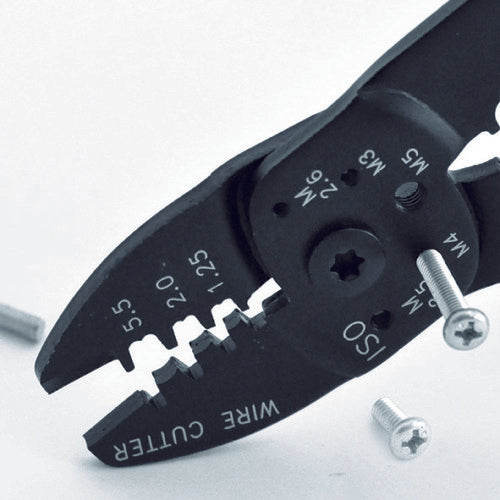 ＴＲＵＳＣＯ　圧着ペンチ裸端子用／接続端子用／Ｐ．Ｂ形スリーブ用　TAP-1　1 丁