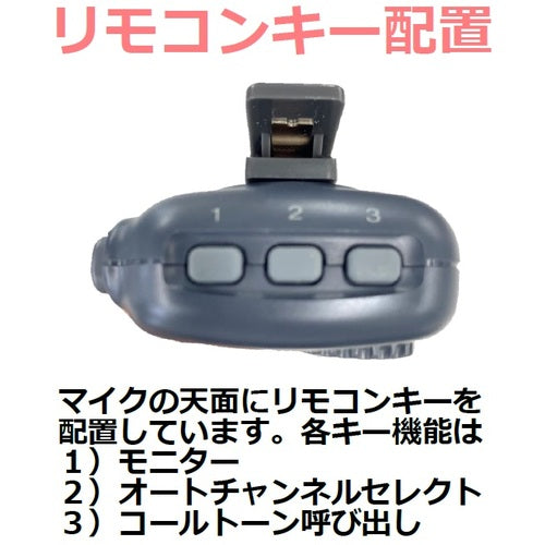 켄우드 리모컨 대응 볼륨 부착 스피커 마이크 SMC-34G 1개