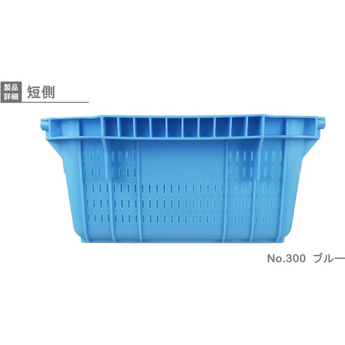 Risu Mesh Container 512105 Plasket No. 300 Body 28L Blue No Metal Fittings Blue NO-300 1 pc