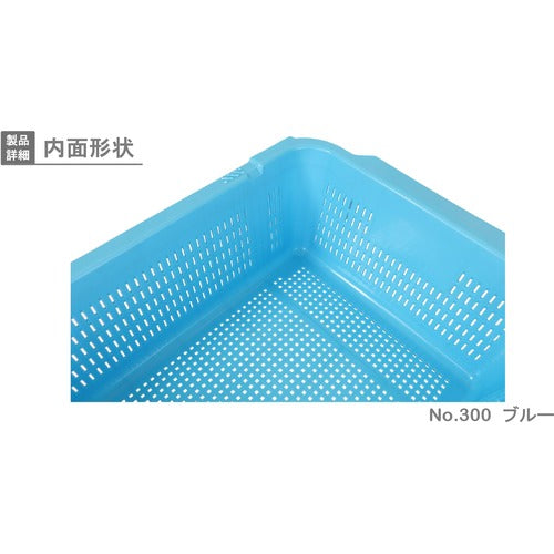 Risu Mesh Container 512105 Plasket No. 300 Body 28L Blue No Metal Fittings Blue NO-300 1 pc
