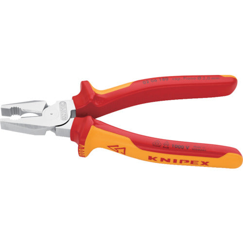 KNIPEX 1000V 절연 강력형 펜치 180mm 0206-180 1 쵸