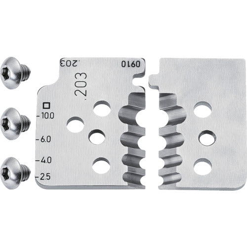 ＫＮＩＰＥＸ　精密ワイヤーストリッパー　１２１９−１０用替刃　1219-10　1 組