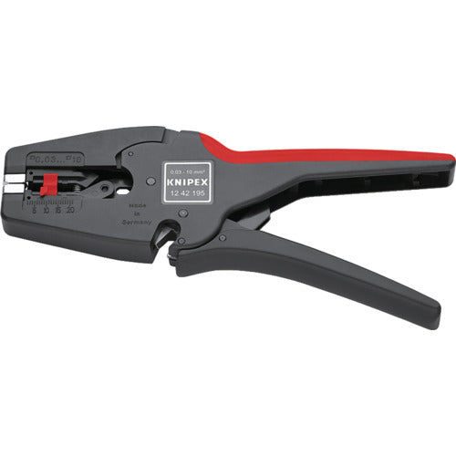 KNIPEX 멀티 스트리퍼 10 1242-195 1 丁