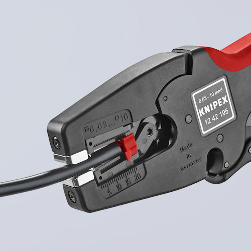 KNIPEX 멀티 스트리퍼 10 1242-195 1 丁