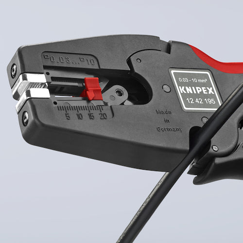 KNIPEX 멀티 스트리퍼 10 1242-195 1 丁