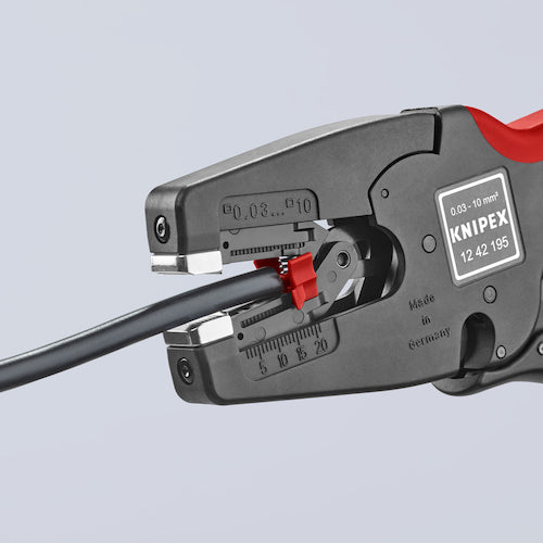 KNIPEX 멀티 스트리퍼 10 1242-195 1 丁