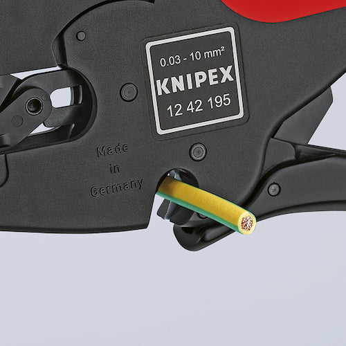KNIPEX 멀티 스트리퍼 10 1242-195 1 丁