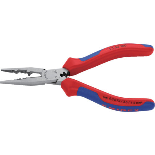 ＫＮＩＰＥＸ　電気技師用ラジオペンチ　１６０ｍｍ　1302-160　1 丁