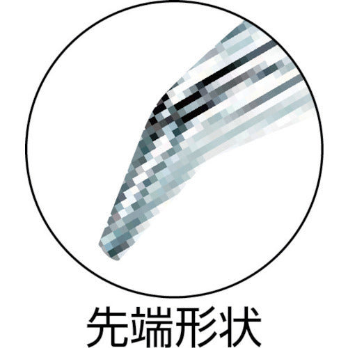 KNIPEX Bent Nose Pliers 160mm 2525-160 1 pc